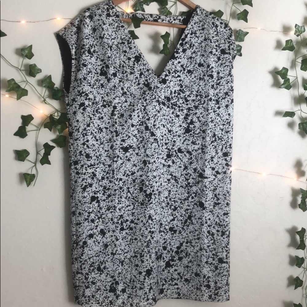speckled dress